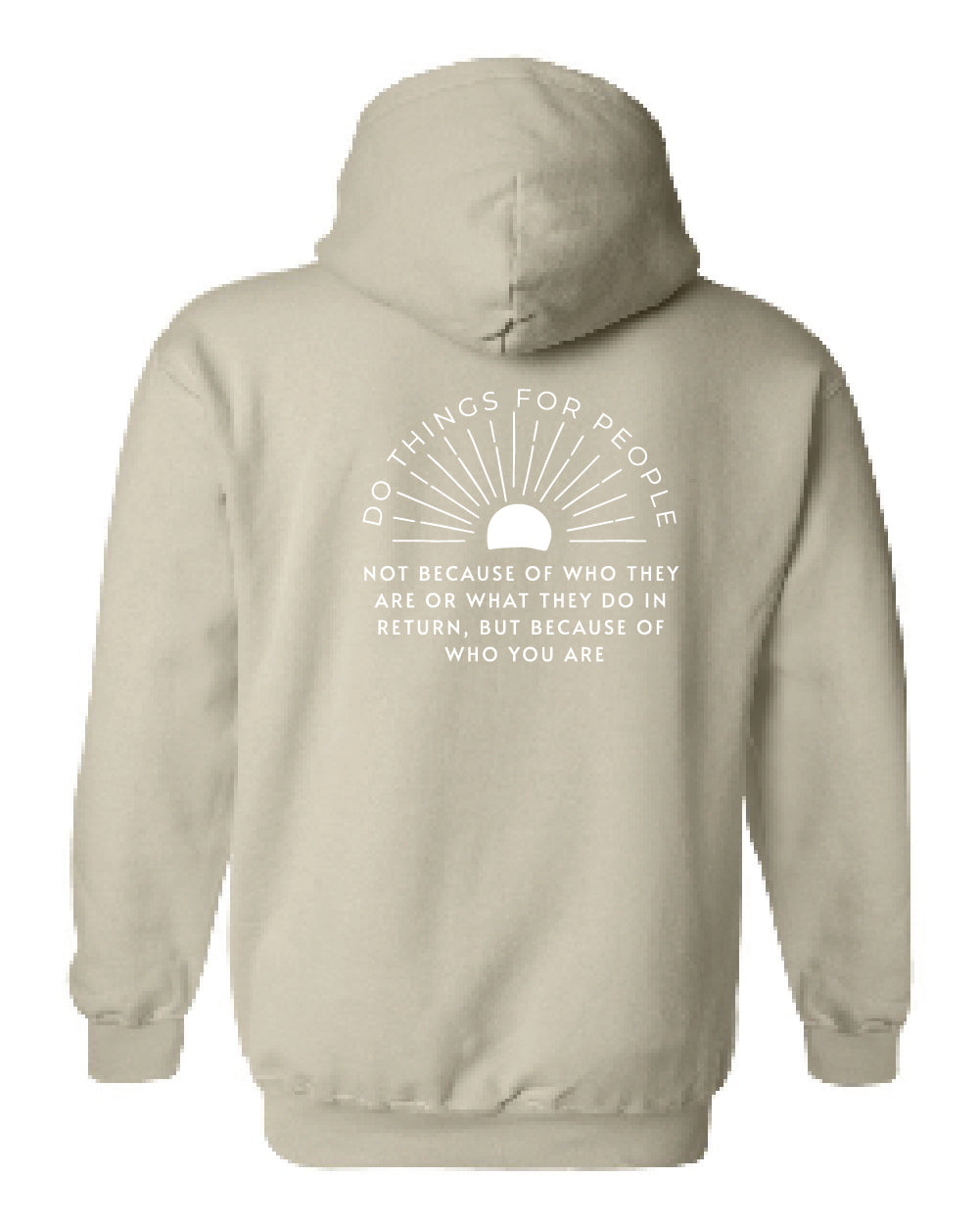 Sunshine 'Do things for people' Gildan Hoodie