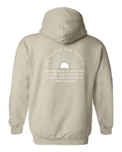 Sunshine 'Do things for people' Gildan Hoodie