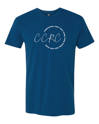 CCRC Compassionate, Smart, etc Adult T-shirt