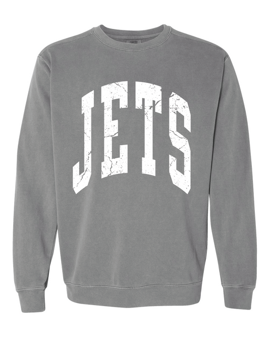 Jets Adult Comfort Colors Crewneck