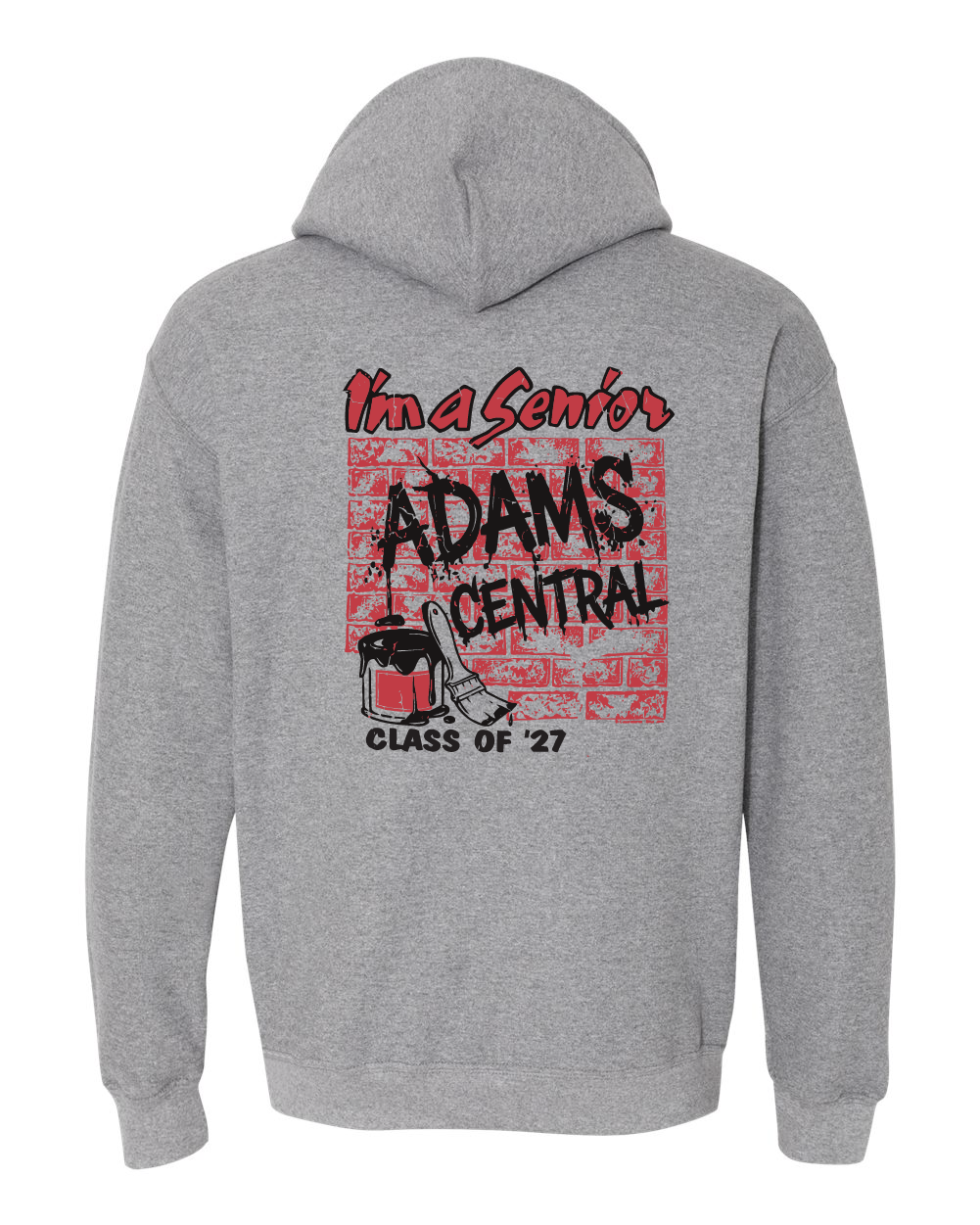 'I'm A Senior' Gildan Hoodie