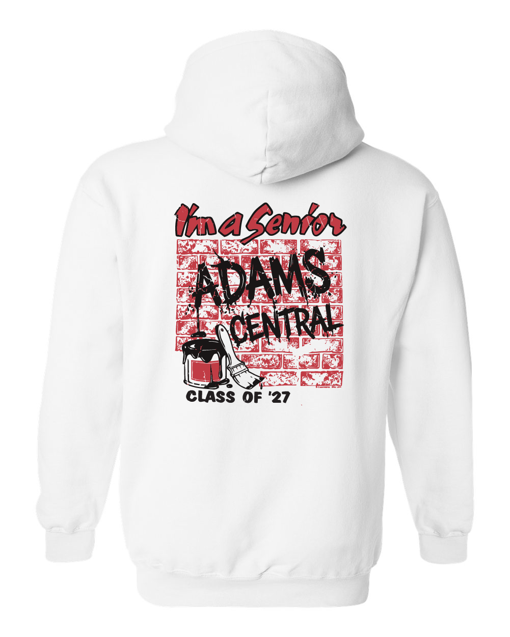 'I'm A Senior' Gildan Hoodie