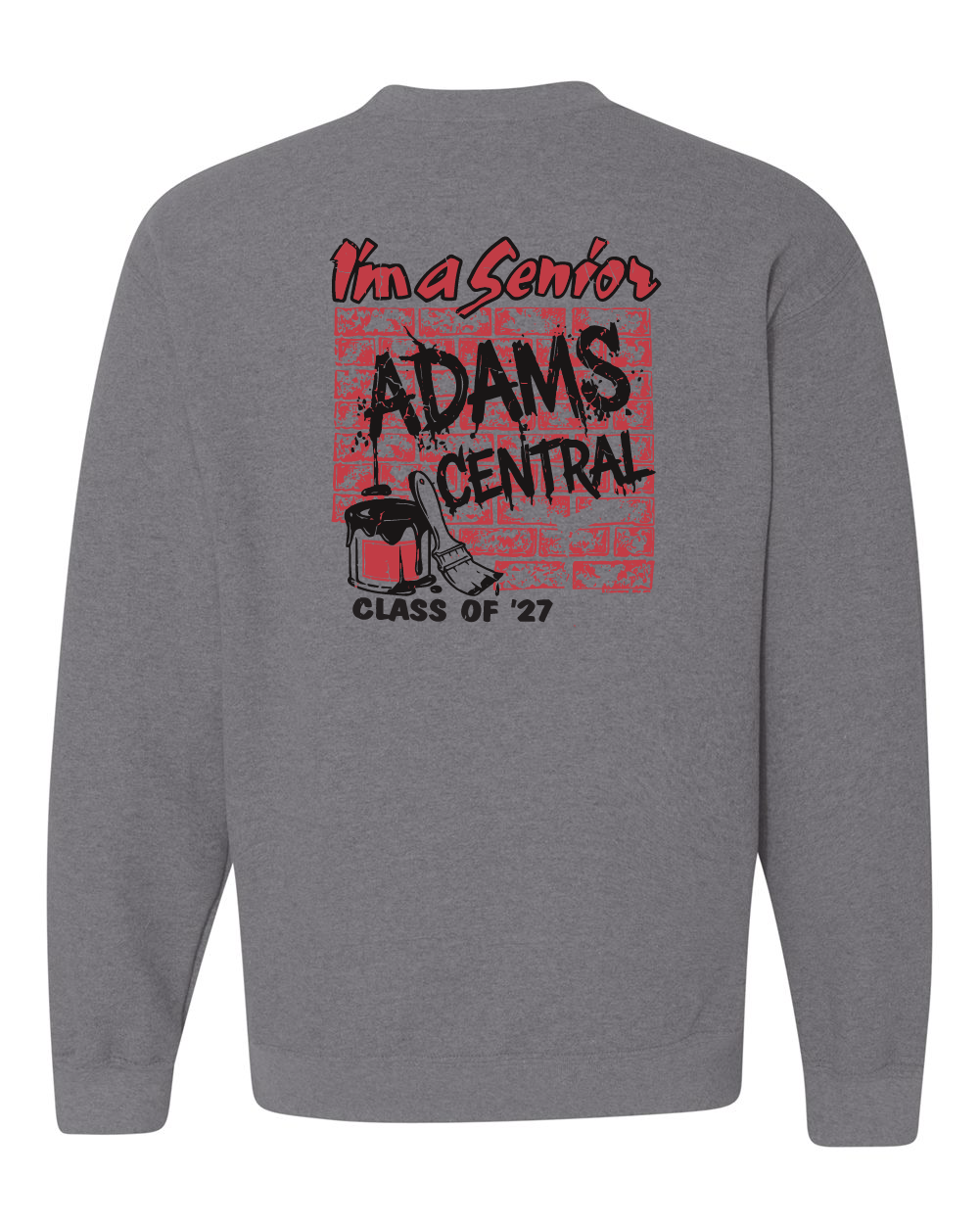 'I'm A Senior' Gildan Crewneck