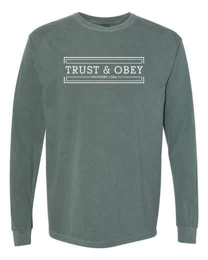 Trust and Obey Long-Sleeved Shirt
