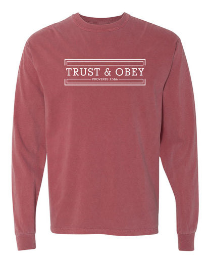 Trust and Obey Long-Sleeved Shirt