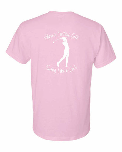 Girls Golf Gildan t-shirt "Swing Like a Girl"