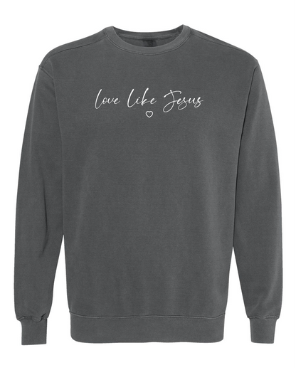 Adult Comfort Colors 'Love like Jesus' Crewneck