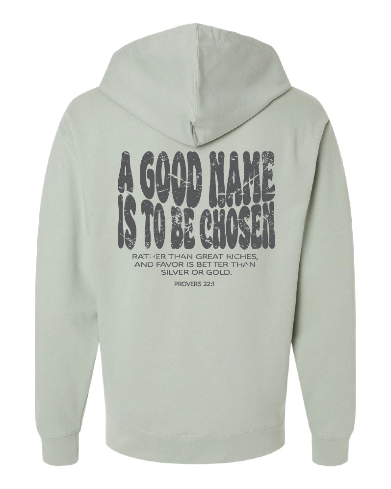 Adult Independent "A good name" Hoodie