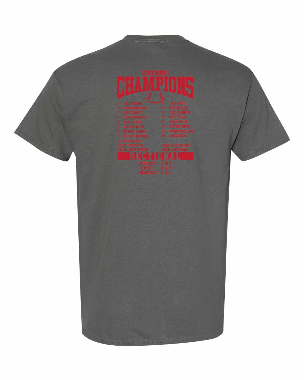 AC Baseball Sectional Champs t-shirt YOUTH