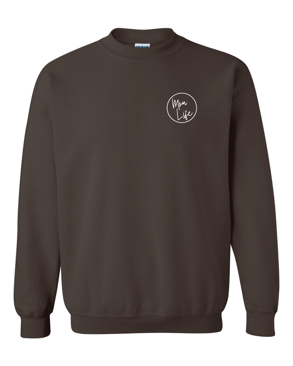 Adult Mom Life Gildan Crewneck
