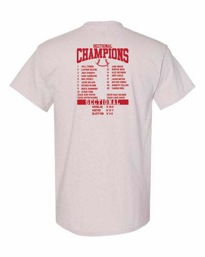 AC Baseball Sectional Champs t-shirt ADULT