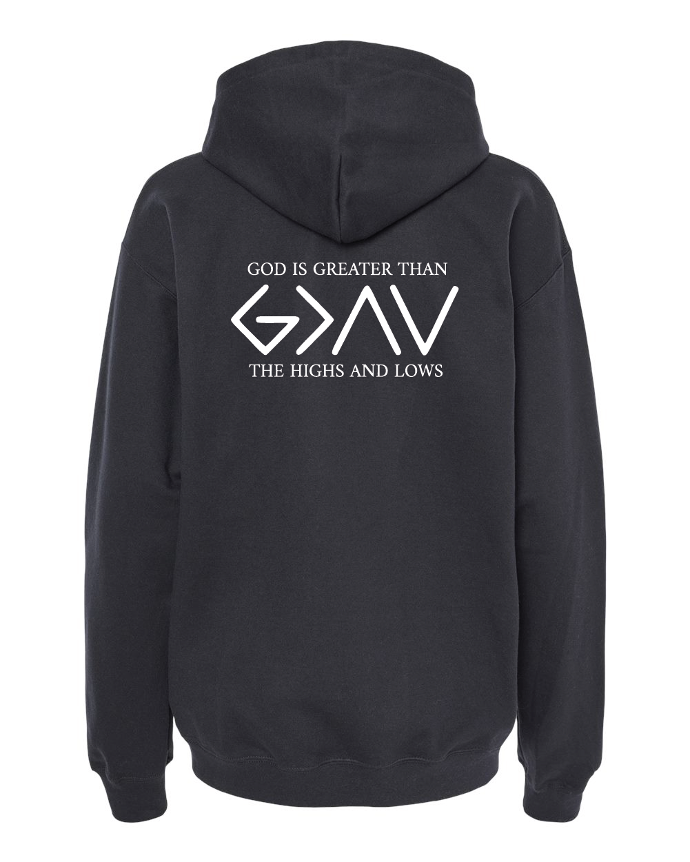Adult Gildan Softstyle 'God is Greater' Hoodie