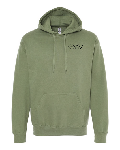 Adult Gildan Softstyle 'God is Greater' Hoodie