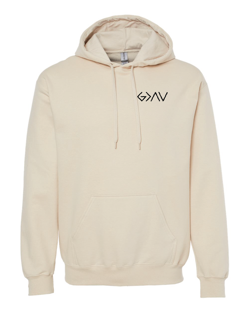 Adult Gildan Softstyle 'God is Greater' Hoodie