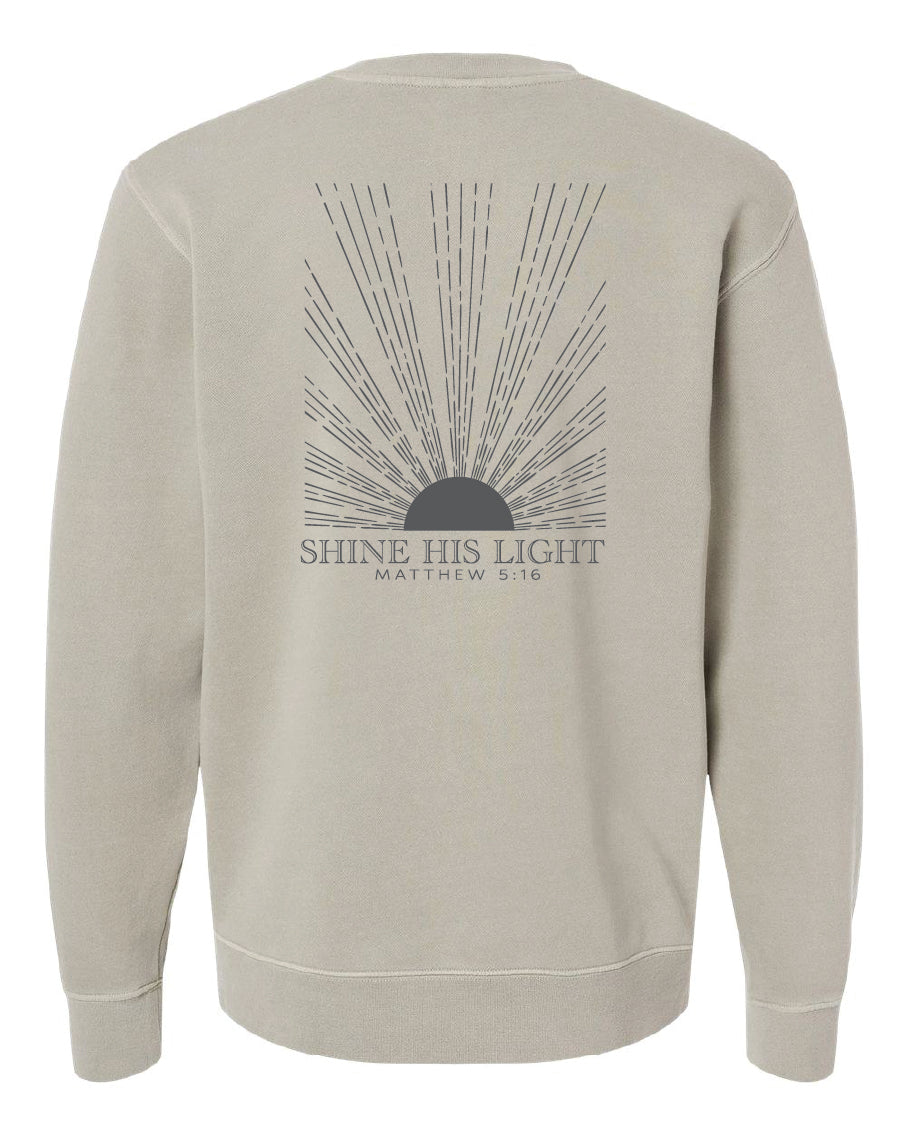 Adult Independent "Shine" Crewneck