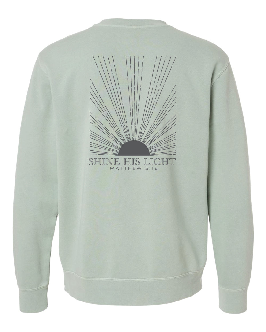 Adult Independent "Shine" Crewneck