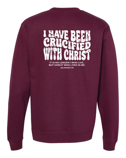 Adult Independent Galatians 2:20 Crewneck